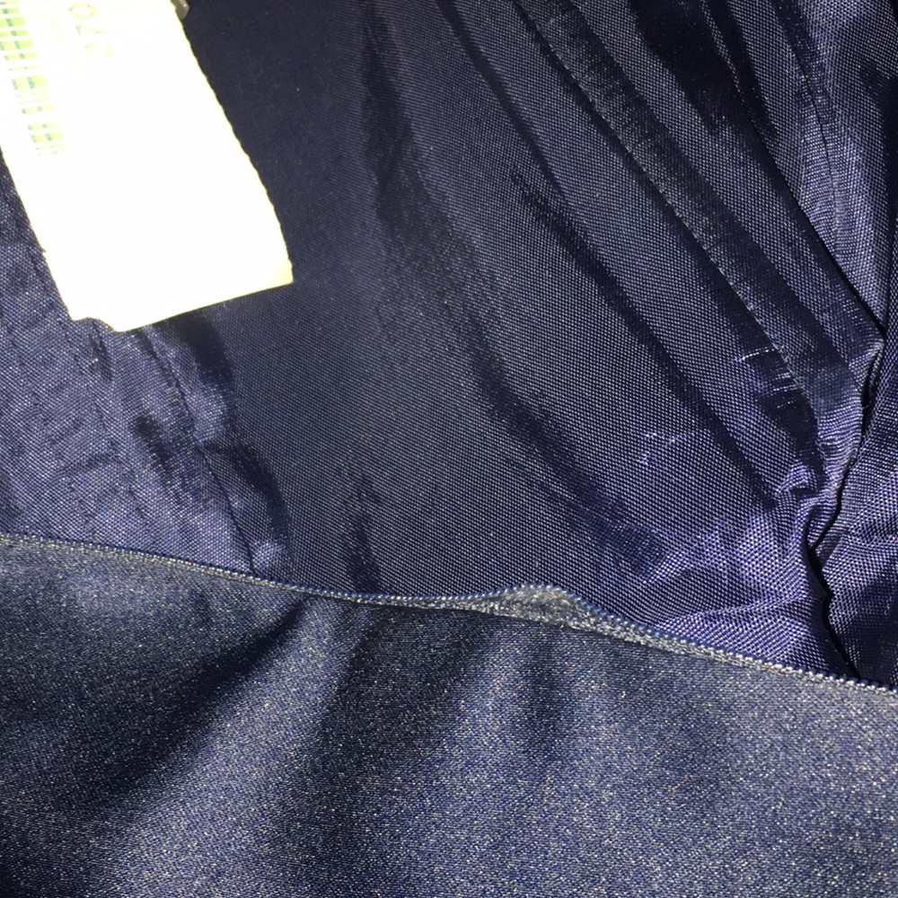 ABS Evening by Allen Schwartz Satin Midnight Blue - Picture 7 of 7